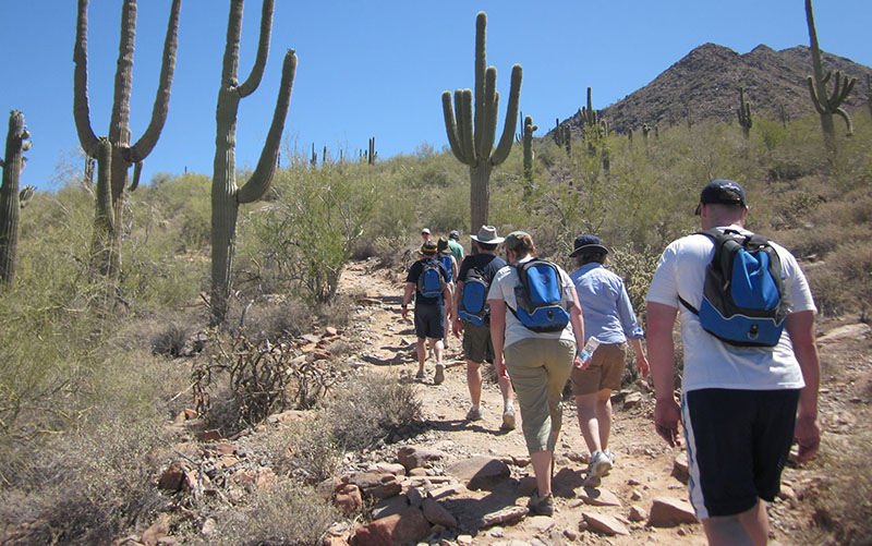 Hiking Arizona