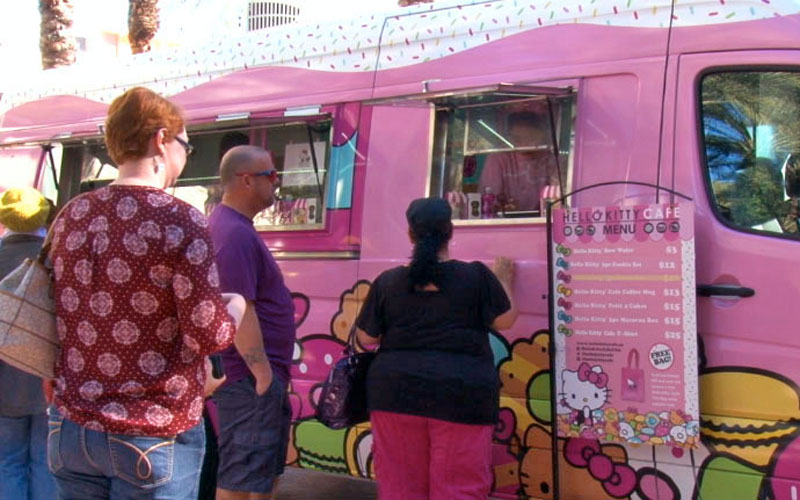Hello Kitty fans photo
