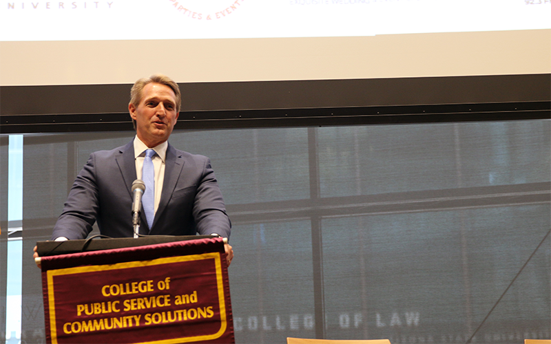 Sen. Jeff Flake at Arizona State