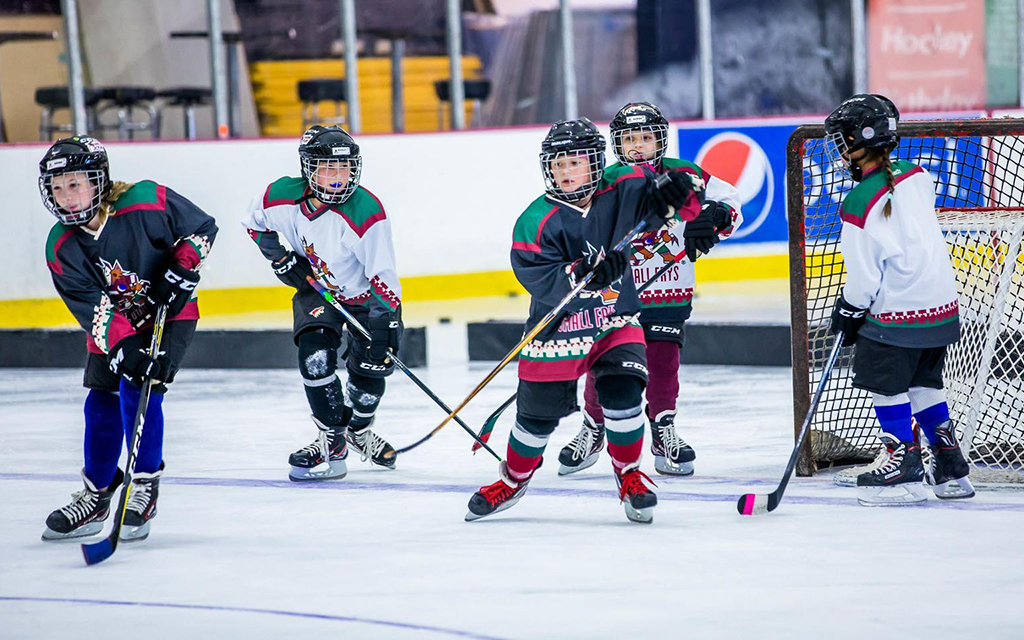 During the 2015-16 NHL season, 7,510 kids from Arizona were registered with USA Hockey. By the 2017-18 season, that number increased to 8,617, and the drafting of the Valley's Auston Matthews by the Toronto Maple Leafs in 2016 is believed to have contributed to that. (Photo courtesy of Arizona Coyotes)