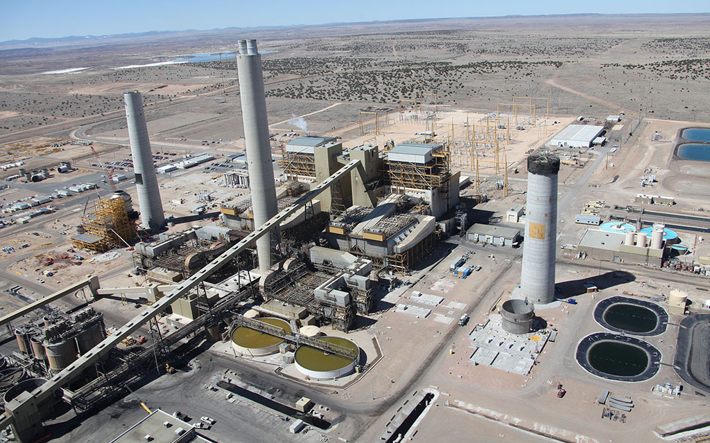 The EPA has said it intends to deny a request by Salt River Project to continue disposing coal ash from its Coronado Generating Station in St. Johns into an unlined pond. (Photo by James R. Eastwood/SRP)