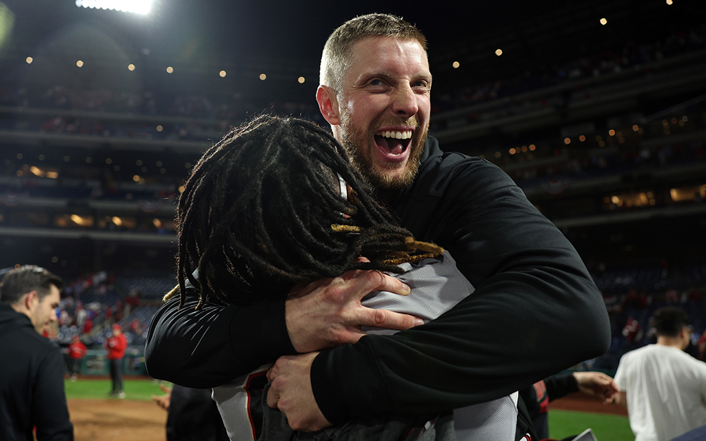 After overcoming obstacles and taking the road less traveled throughout his career, Scottsdale native Merrill Kelly is set to pitch for his hometown Arizona Diamondbacks in the 2023 World Series. (Photo by Elsa/Getty Images)