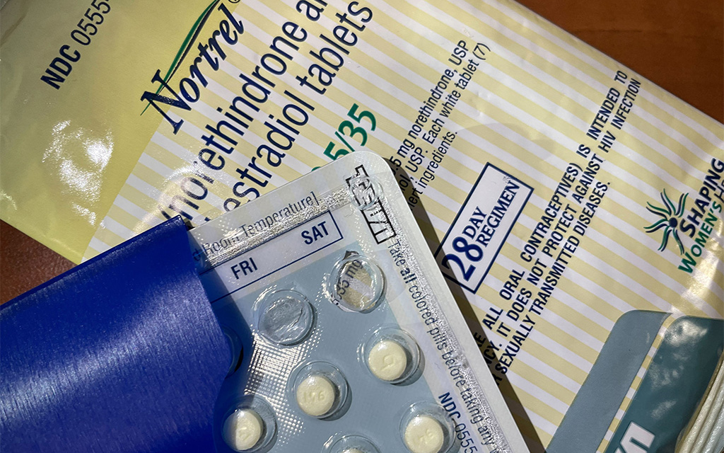 Birth control packet
