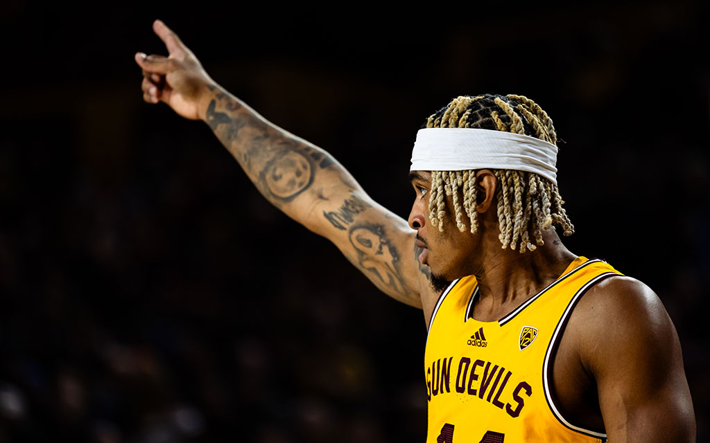 Adam Miller's journey through the NCAA transfer portal was a rollercoaster of highs and lows, from hopes of a fresh start to setbacks with eligibility. (Photo by Alyssa Buruato/Cronkite News)