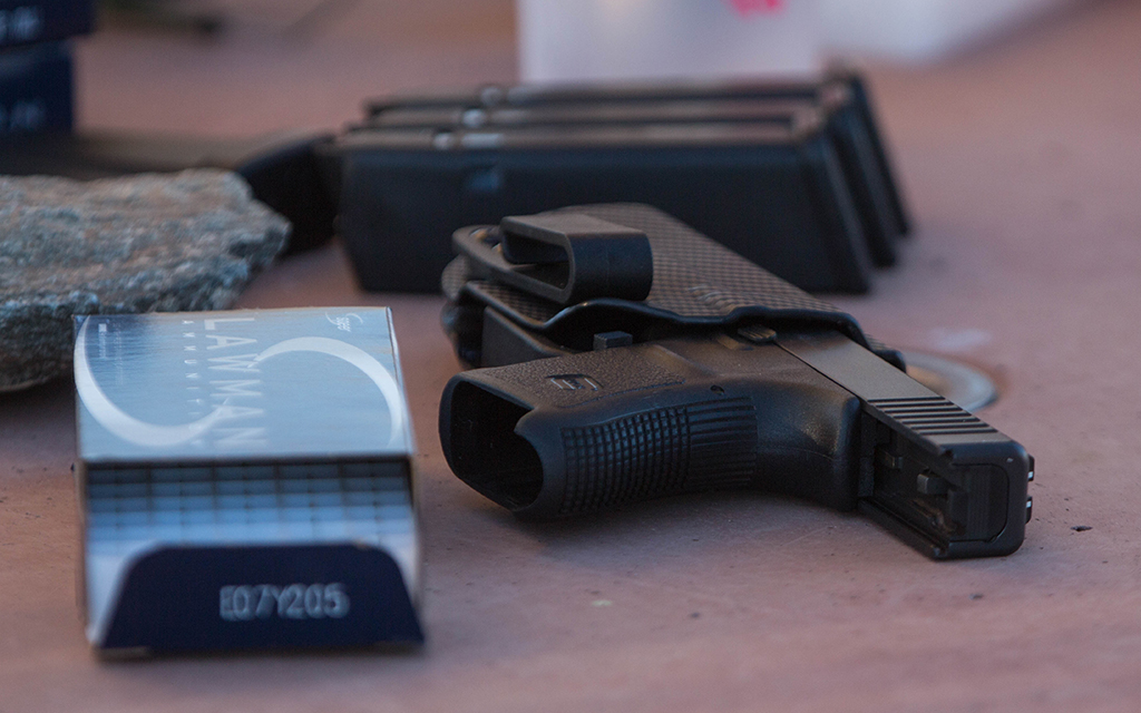 The U.S. Supreme Court ruled 8-1 that domestic abusers cannot have access to a firearm. (File photo by Tynin Fries/Cronkite News)