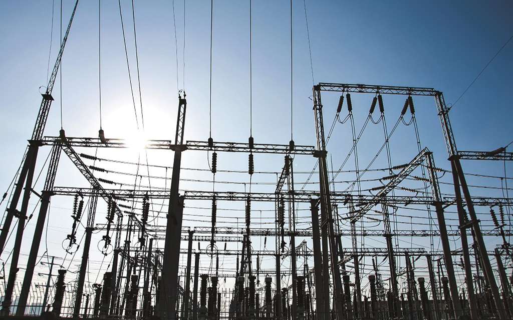 Photo of an electrical grid on Nov. 5, 2013. (Photo courtesy of the U.S. Department of Energy)