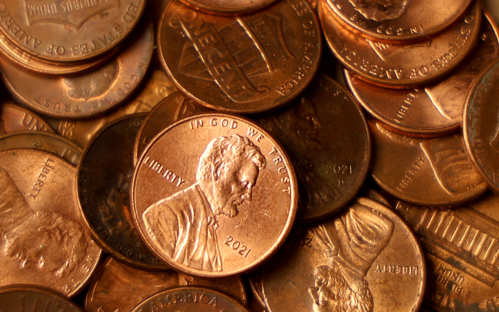The U.S. Mint spent 3.69 cents per penny minted in 2024.